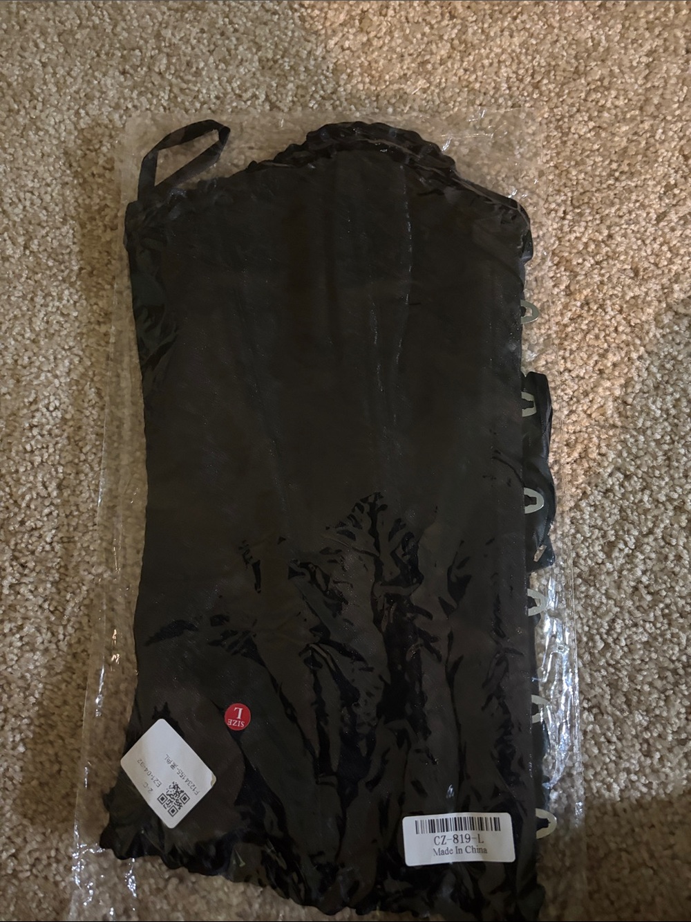 Black Sleeveless Corset with Boning